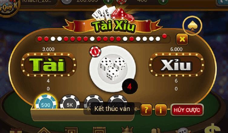Tài Xỉu - game bài dễ chơi nhất