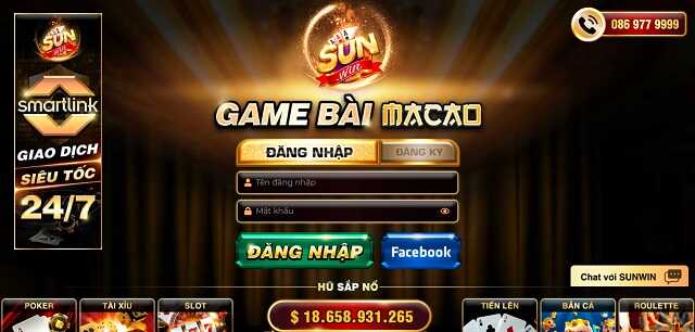 Sunwin - game bài số 1 việt nam