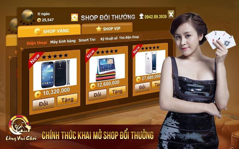 Tải game bài đổi thưởng làng vui chơi