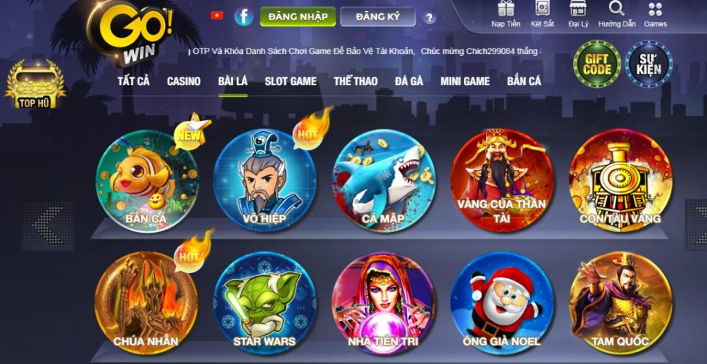 Cổng game Gowin